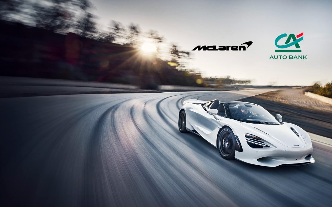 CA AUTO BANK UND MCLAREN AUTOMOTIVE GEBEN EINE NEUE VEREINBARUNG FÜR MCLAREN FINANCIAL SERVICES BEKANNT