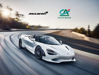 CA AUTO BANK UND MCLAREN AUTOMOTIVE GEBEN EINE NEUE VEREINBARUNG FÜR MCLAREN FINANCIAL SERVICES BEKANNT